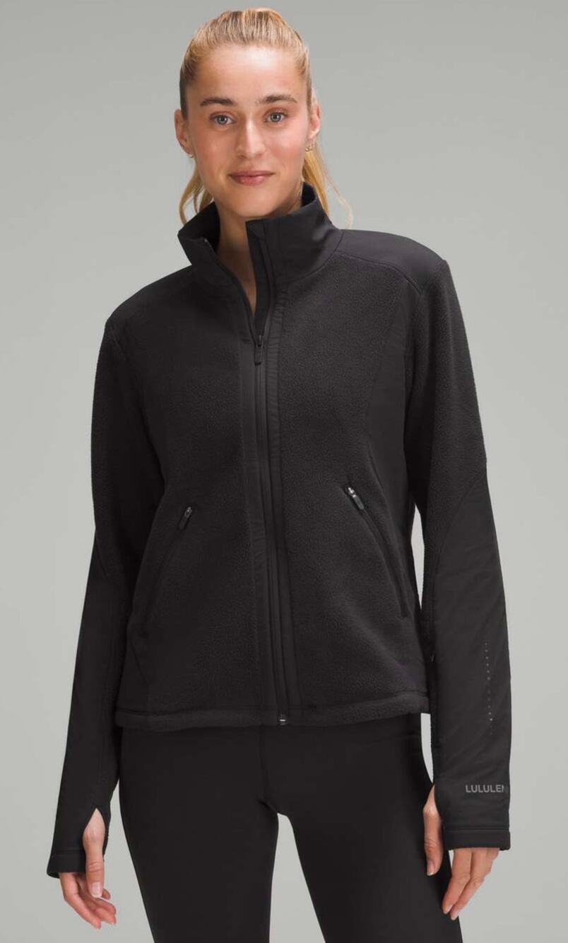 Lululemon Fleece-Lined Running Jacket